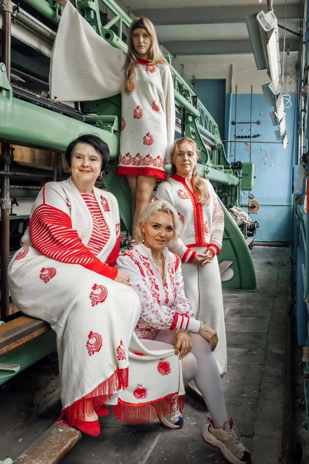 Коллекция «Грани ремесла» в производственном пространстве фабрики